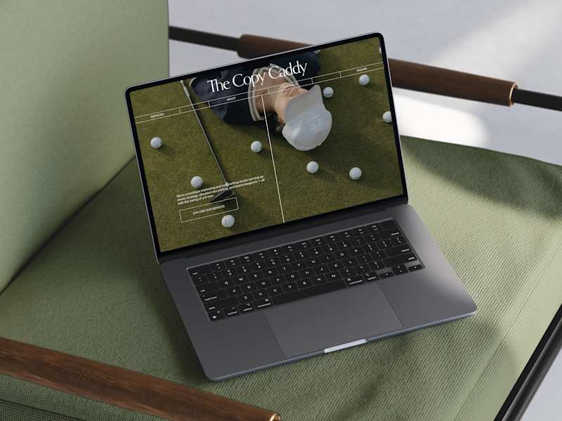 Cover image for The Copy Caddy Squarespace Website Design