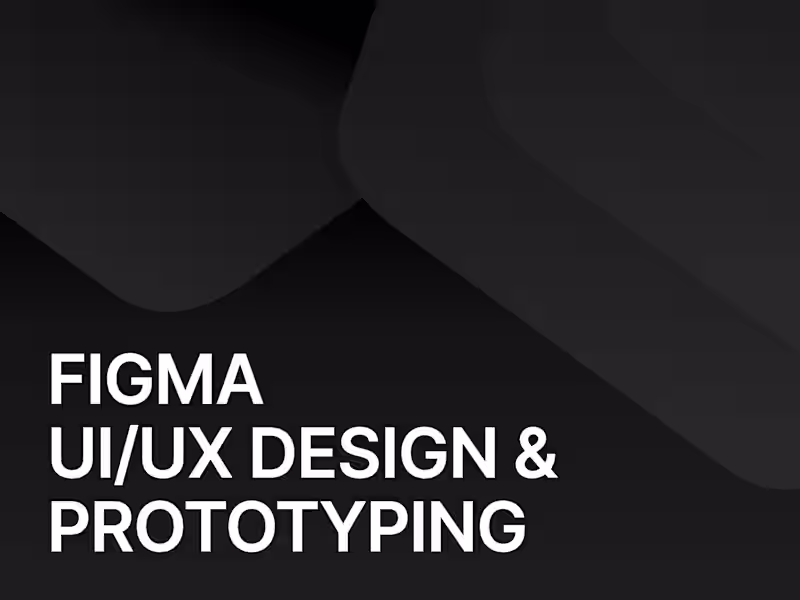Cover image for Professional Figma UI/UX Design for Websites & Landing Pages