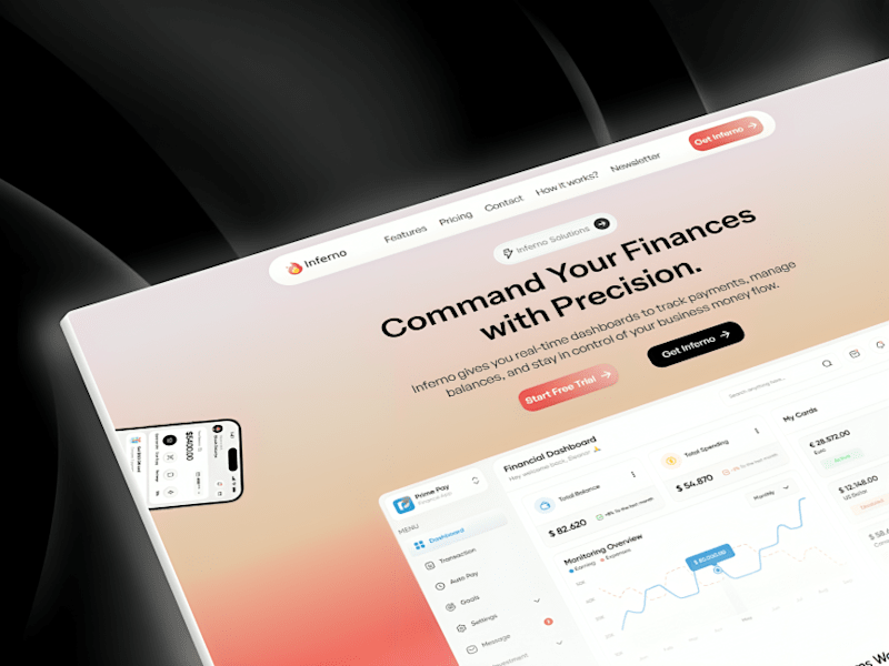 Cover image for Inferno- Ultimate Saas/Start-up Framer Template