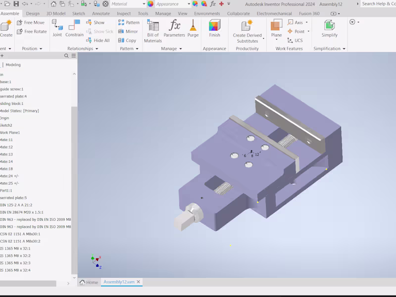 Cover image for mechanical vice