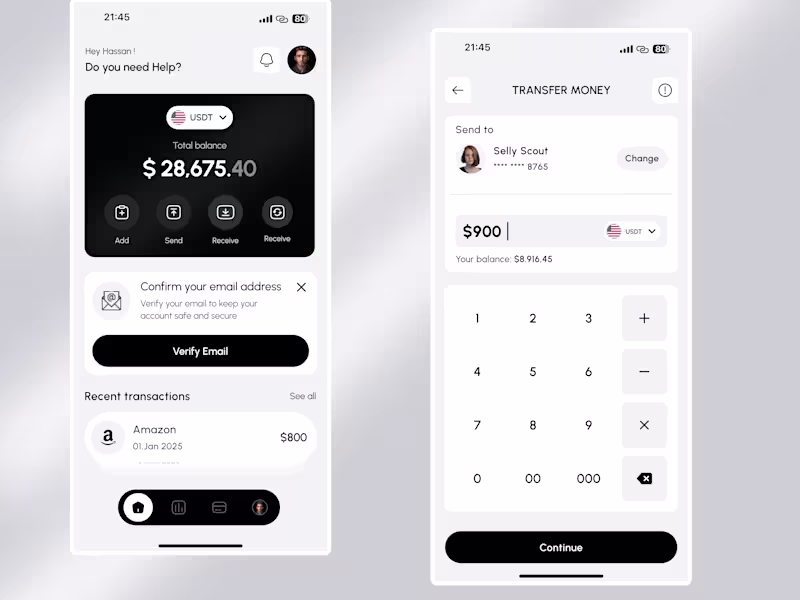 Cover image for Website design, App design, Dashboard design