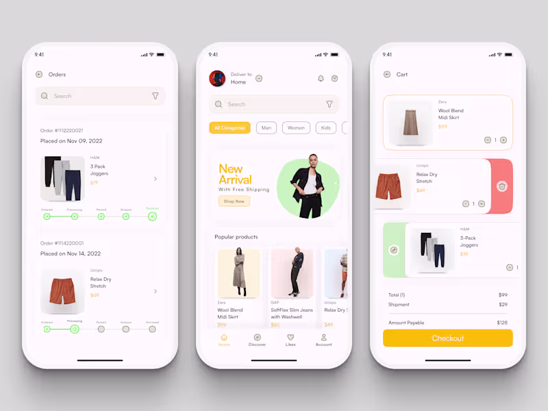 Cover image for eCommerce App Design Save it for your inspo 👌🏻 More detail...