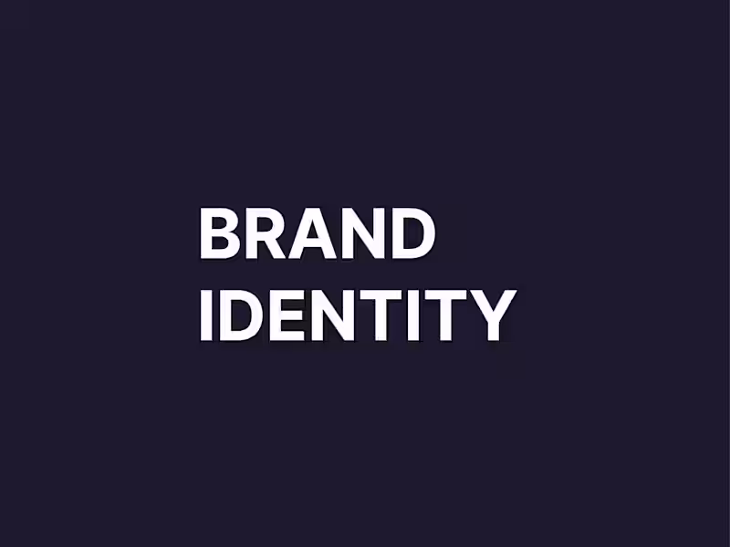 Cover image for Brand Identity Design