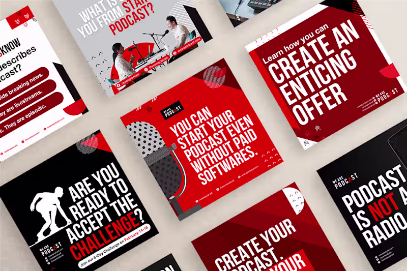 Cover image for 8 Posts Per Month Do-It-For-You Social Media Content