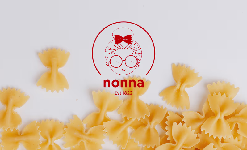 Cover image for Brand Identity design for Italian Pasta brand, Nonna