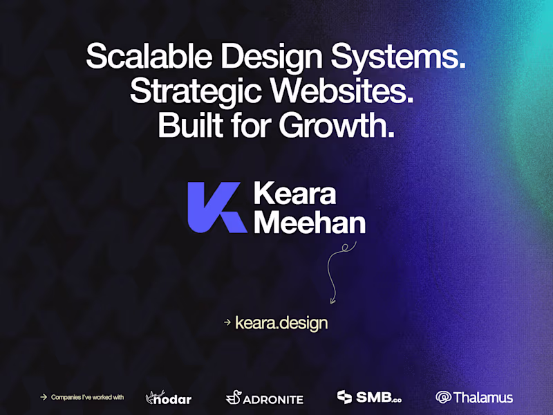 Cover image for Figma Design & Framer Development