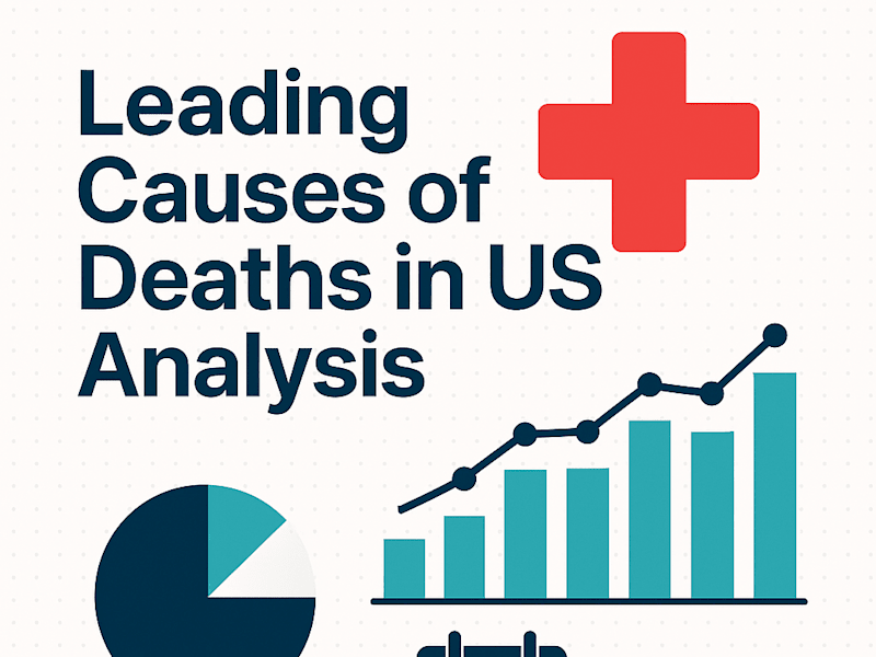 Cover image for Leading Causes of Deaths in US Analysis