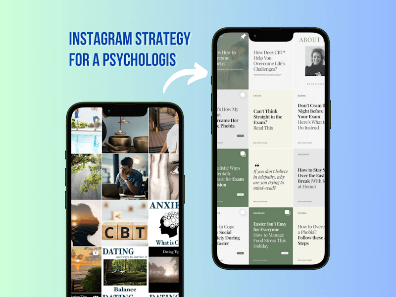 Cover image for Instagram Strategy for a Psychologist
