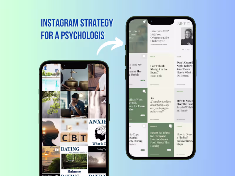 Cover image for Instagram Strategy for a Psychologist