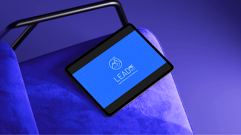 Cover image for LeadMeNot // Pitch Deck Design