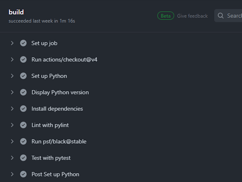 Cover image for Set up CI for your python project in Github