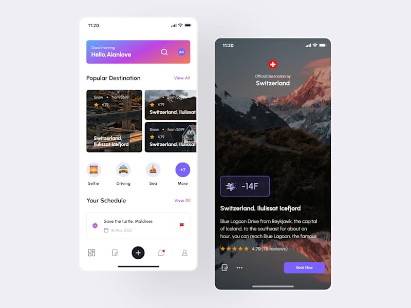 Cover image for Travel App Design
