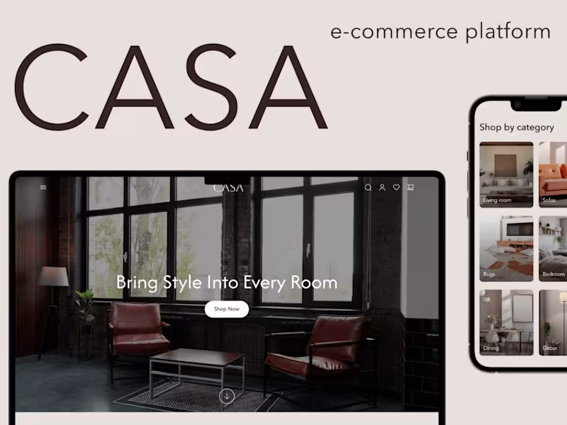 Cover image for E-commerce Website Design