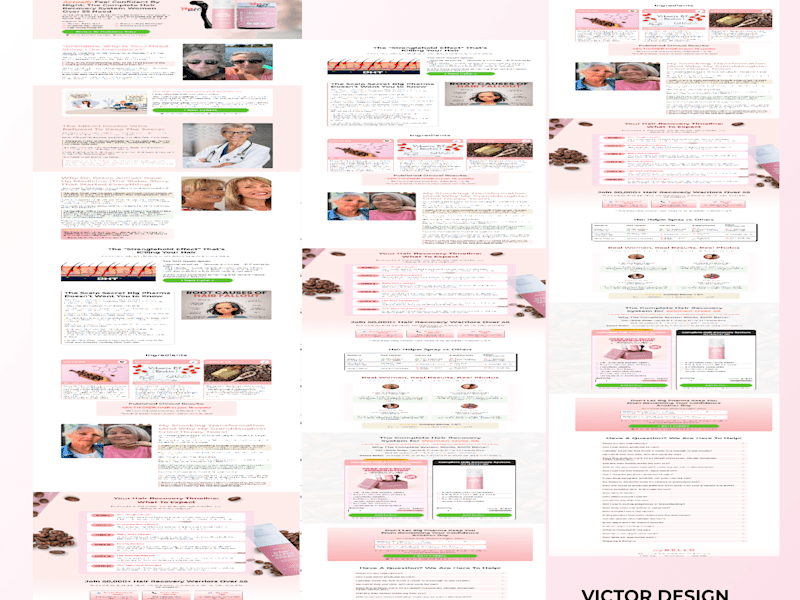 Cover image for Hair Helper Complete System Replo landing pageDevelopment