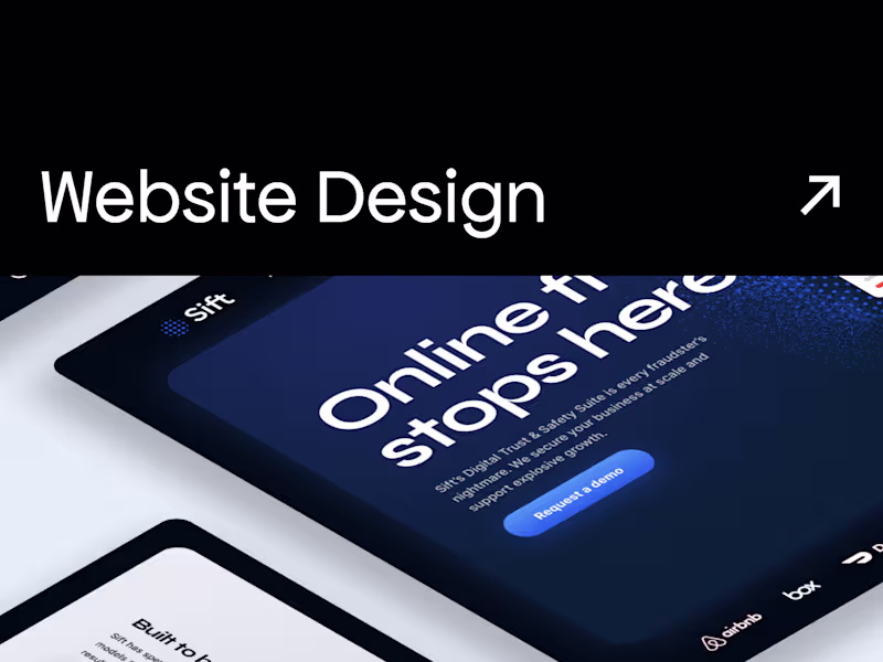 Cover image for Website Design