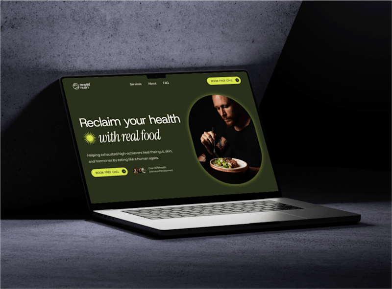 Cover image for Nutrition Coach Website