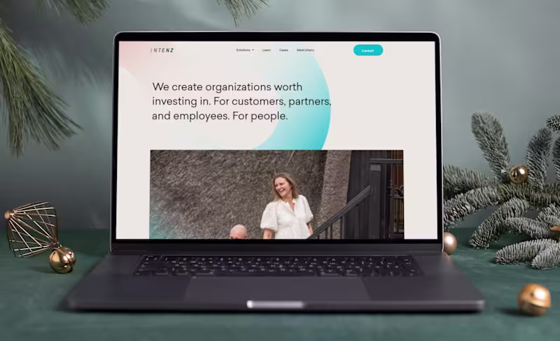 Cover image for Intenz Wordpress Website