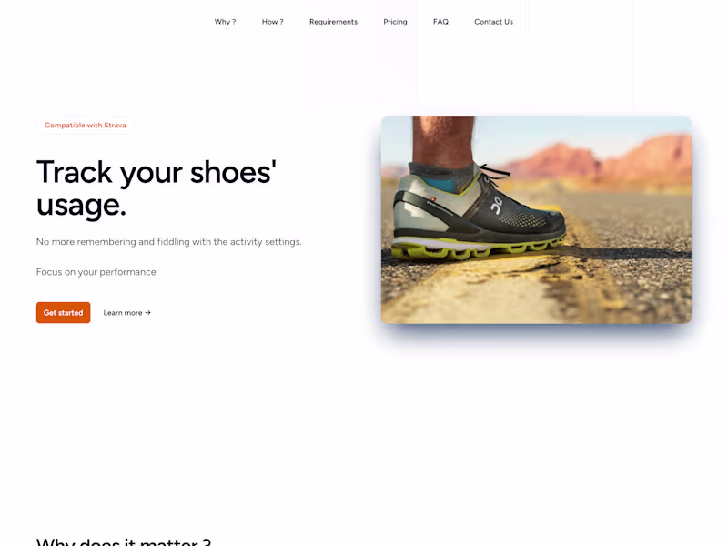 Cover image for Whatshoes.run - Track your shoes' usage