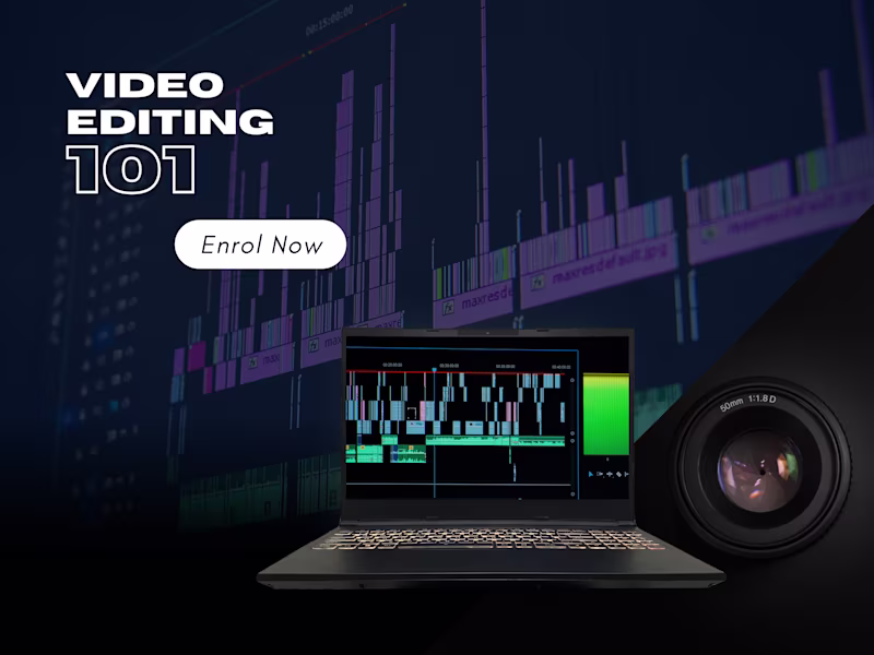 Cover image for Video Editing: Bringing Your Stories to Life with Creativity