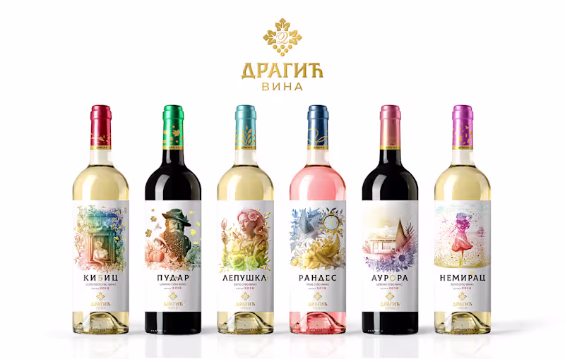 Cover image for Dragic Vina winery :: Behance