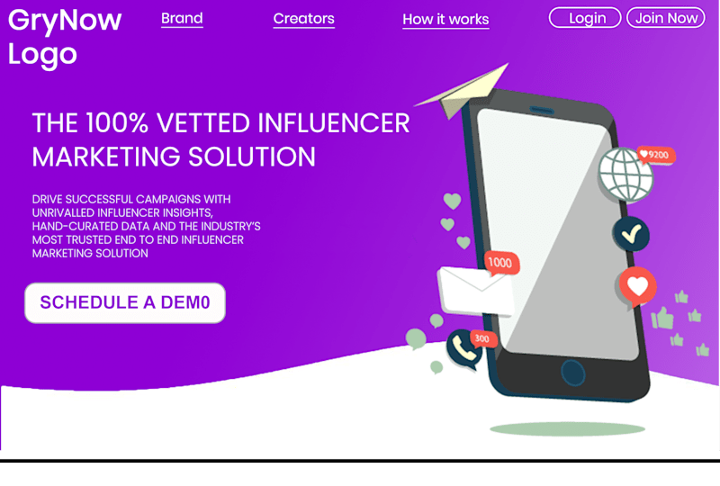 Cover image for Grynow - Influencer Marketing Agency