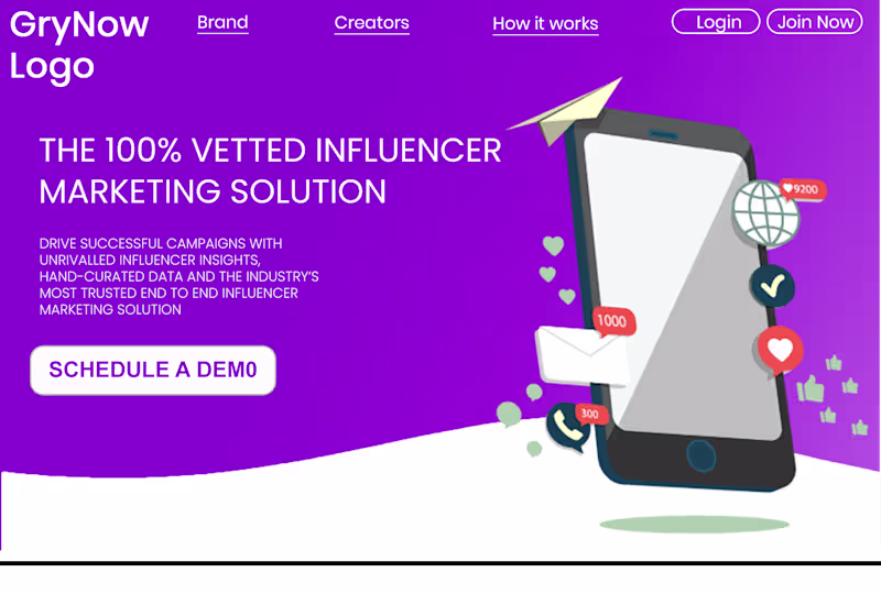 Cover image for Grynow - Influencer Marketing Agency