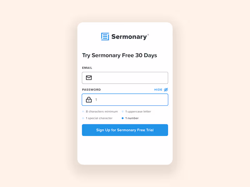 Cover image for Sign Up / Log In Flow