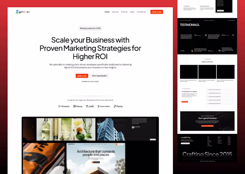 Cover image for LocalSEO Website Design and Development