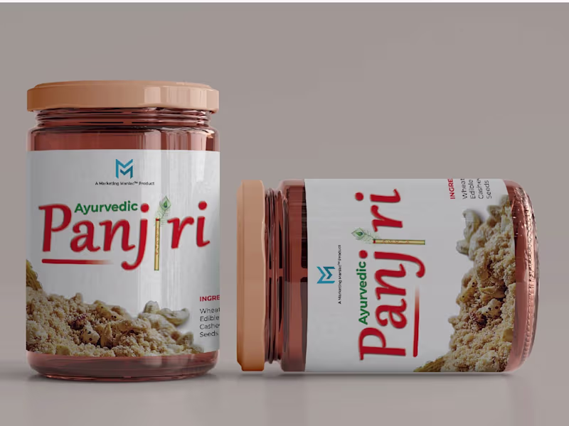 Cover image for Ayurvedic Panjiri Packaging Design :: Behance