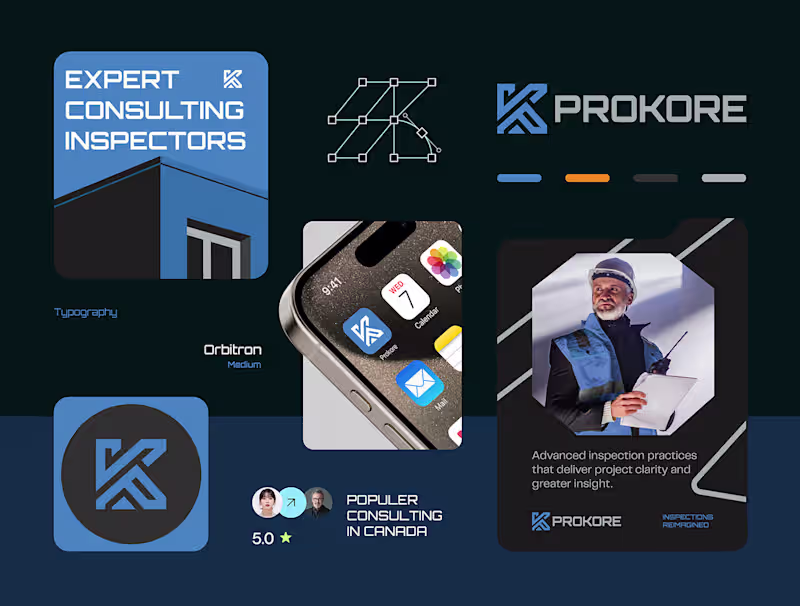 Cover image for PROKORE – Logo & Brand Identity Design