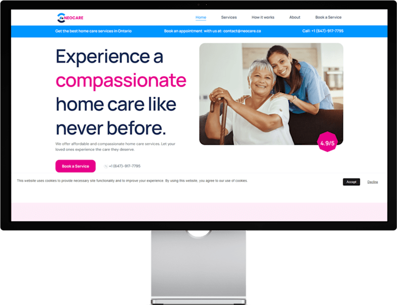 Cover image for Cleaning Website Design