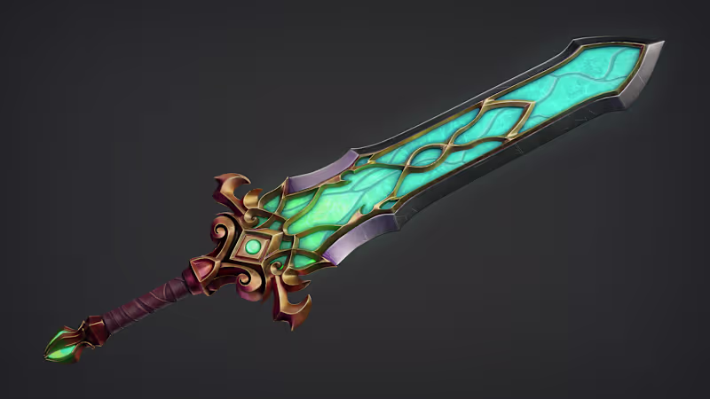 Cover image for Gaudy Sword