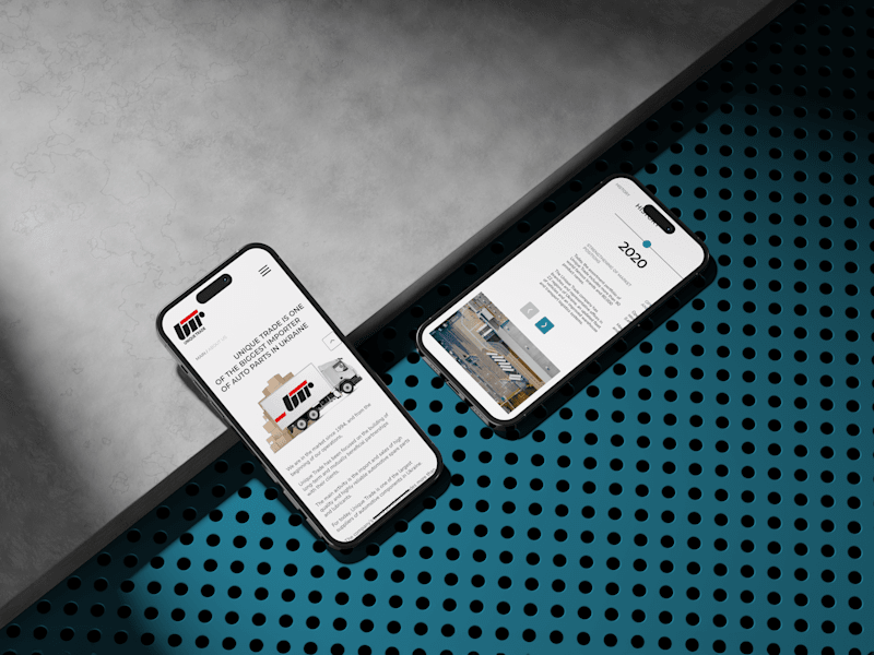 Cover image for UNIQUE TRADE | UI/UX website redesign