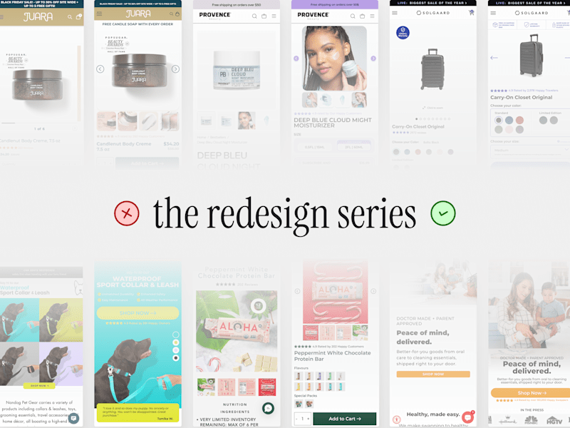 Cover image for _1_ redesign series