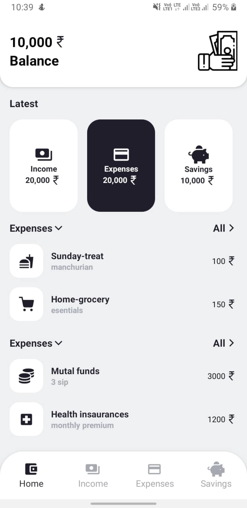 Cover image for Finance management app UI/UX