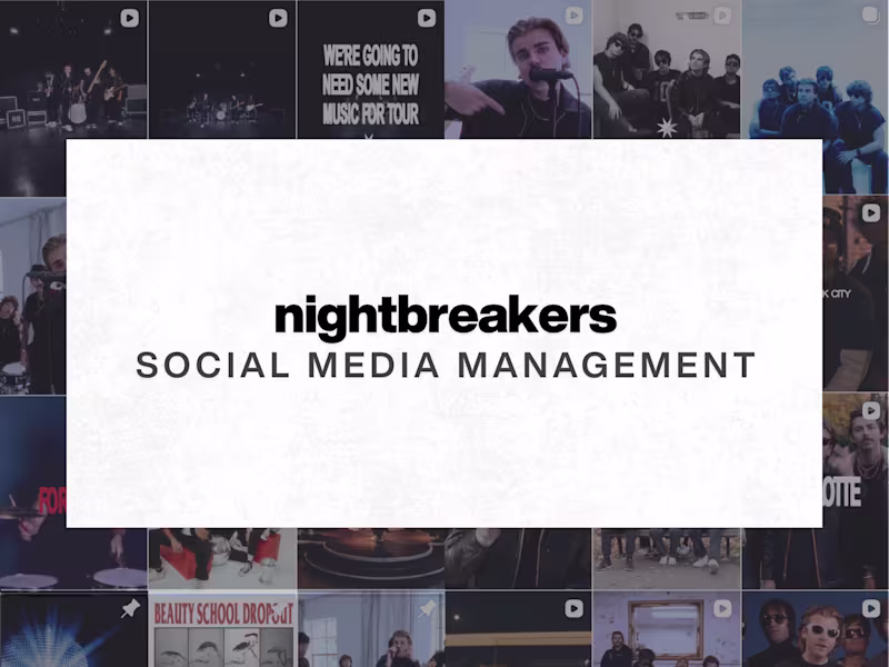Cover image for NIGHTBREAKERS Social Media Management