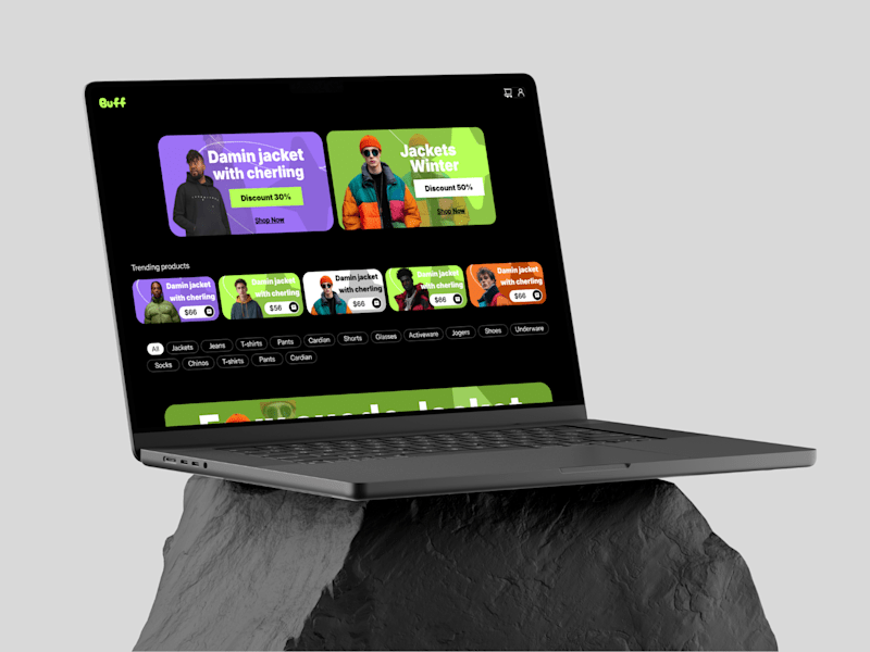 Cover image for Buff: A Fashion-Tech E-Commerce Experience
