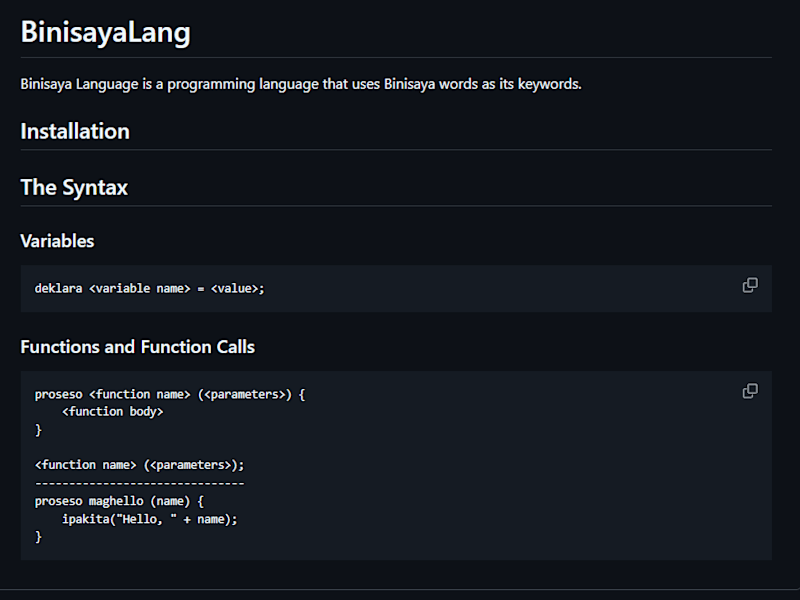 Cover image for BinisayaLang