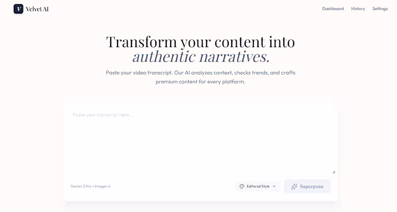 Cover image for Built an AI content Repurposing app in 5 minutes with Google...