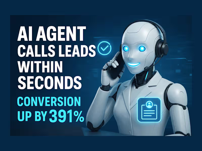 Cover image for AI Voice Agent: Instant Lead Qualification &  Scheduling