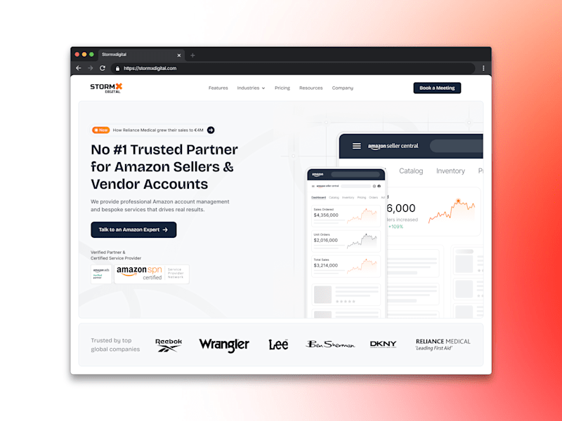 Cover image for Framer Website Design & Development for StormX