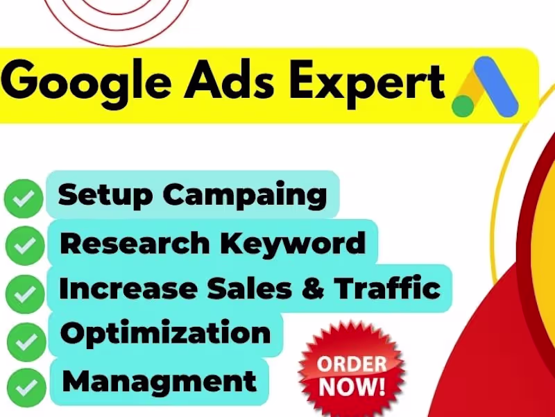 Cover image for  I wil Setup profitable google ads, display ad and PPC campaign