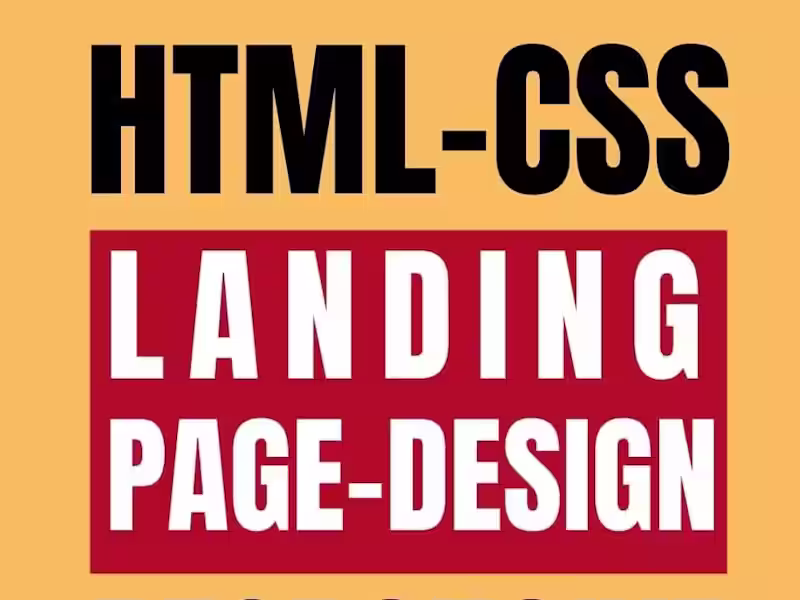 Cover image for Create Stunning Landing Pages That Convert and Impress!