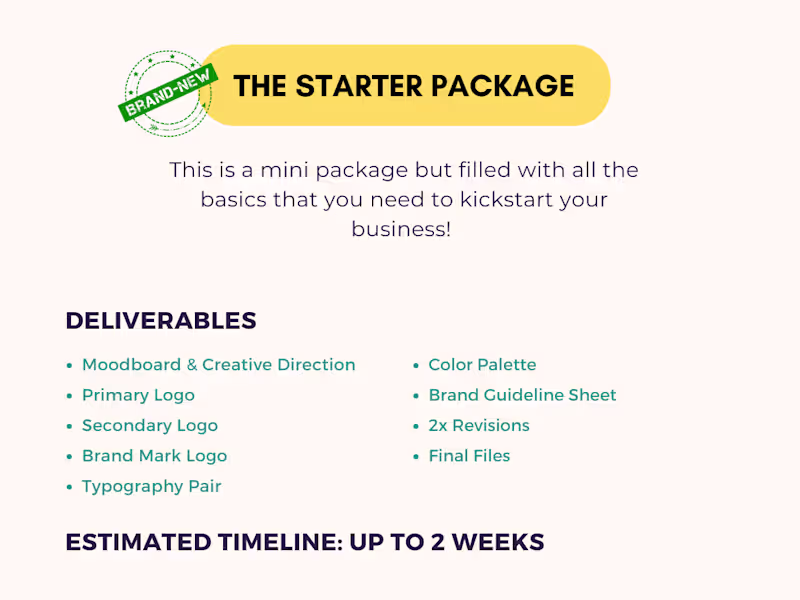 Cover image for The Starter Package