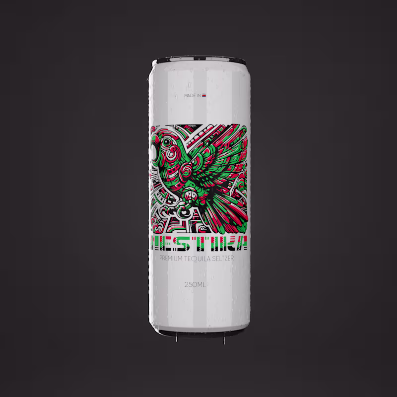 Cover image for Mestika Tequila seltzer