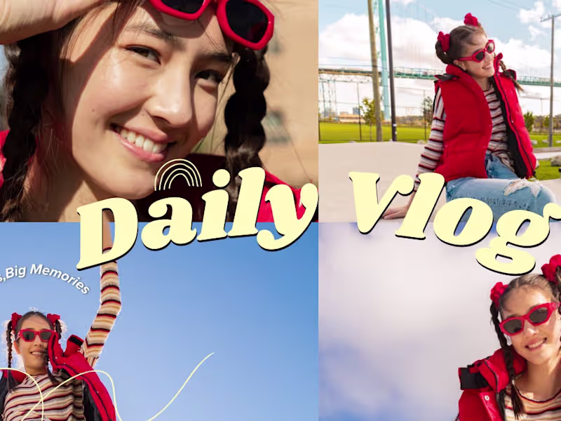 Cover image for Family & Lifestyle Vlog Thumbnail Design | Canva