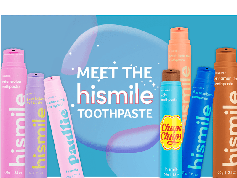 Cover image for hismile Toothpaste