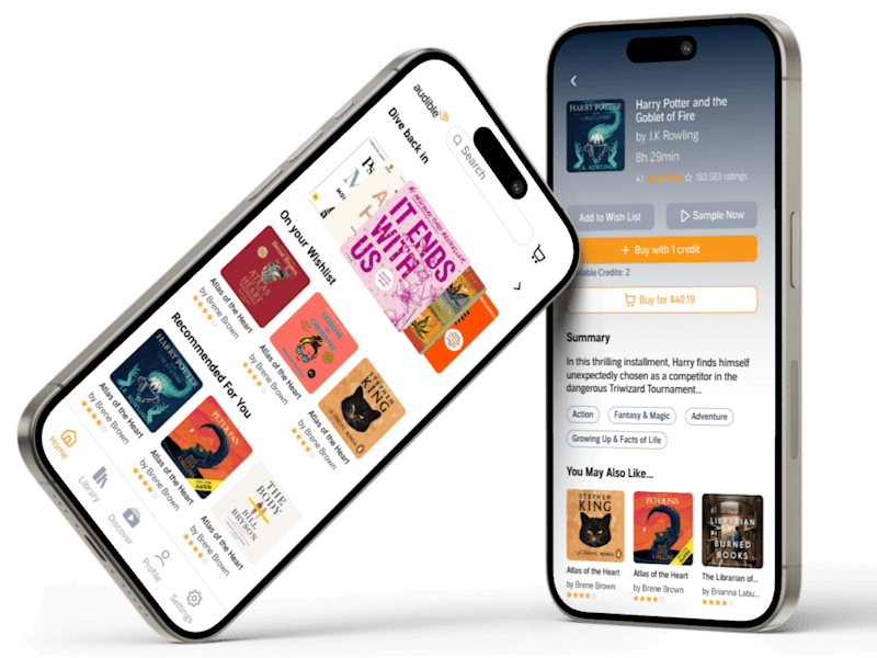 Cover image for Re-designing Audible’s Mobile App Experience