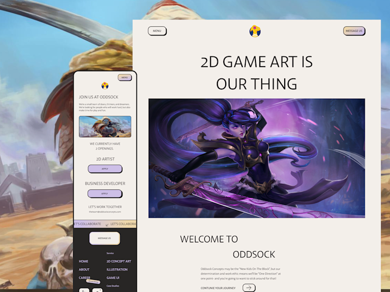 Cover image for Oddsock Studio Design
