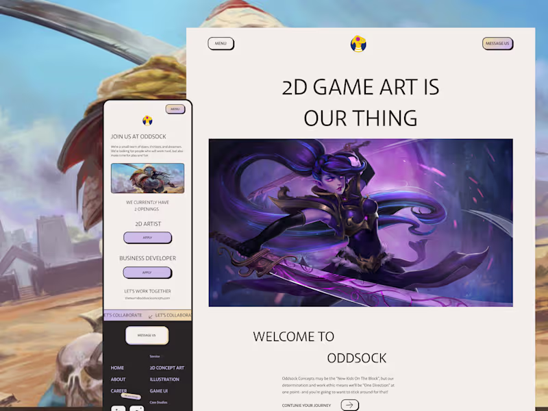 Cover image for Oddsock Studio Design